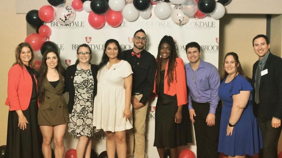 NSLS induction ceremony at Brookdale Community College